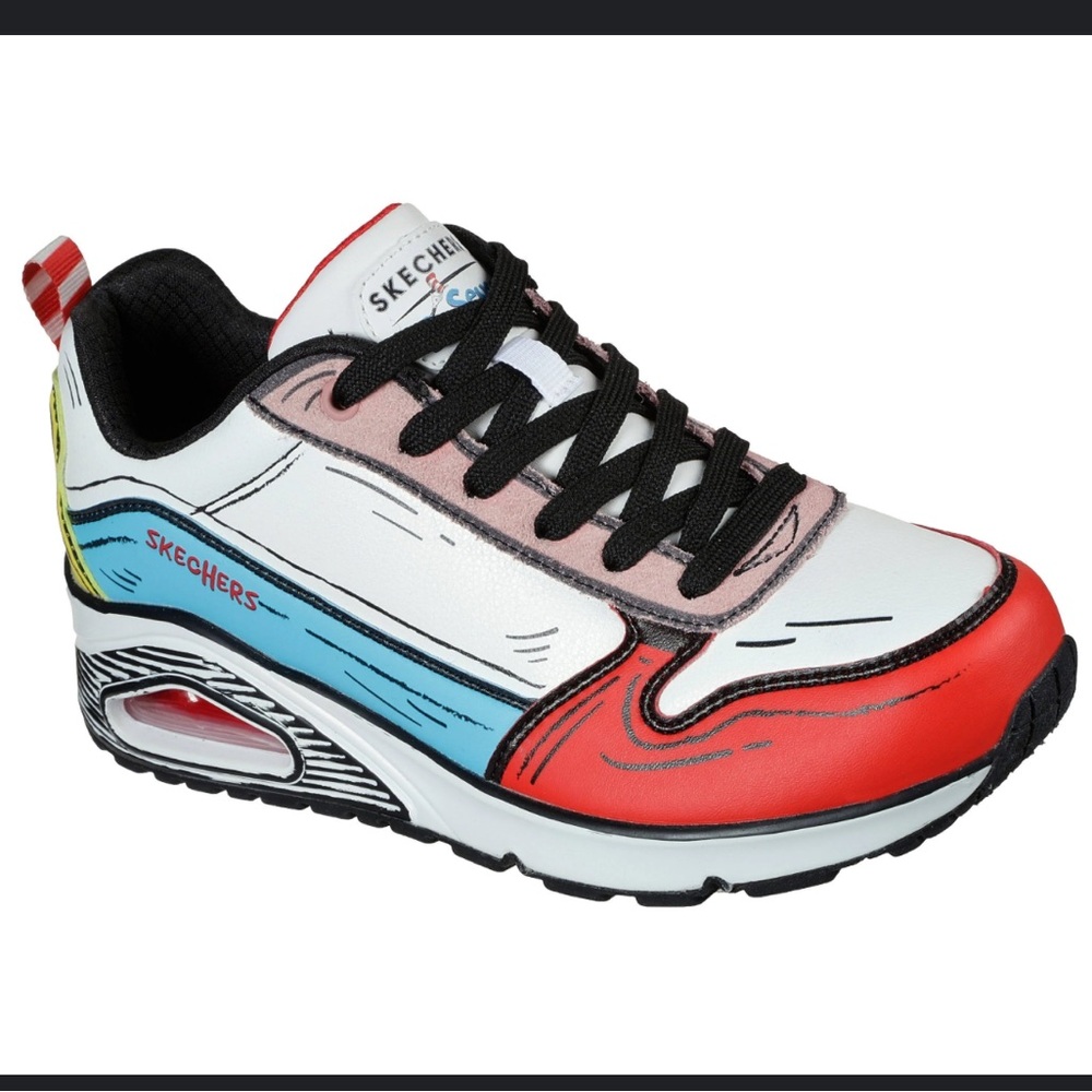 Skechers X Dr. Seuss Uno-Jumps & Kicks Sneakers Multicolor Women Size 8